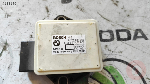 0265005681 bmw 5 e60 savrulma sensörü
