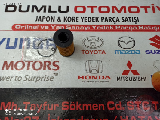YAĞ FİLTRESİ ACCENT ERA 1.5CRDI 06-08/GETZ 06-/CERATO 1.5