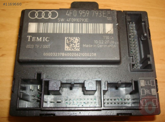 AUDİ A6 05-11 SOL ÖN KAPI KONTROL ÜNİTESİ 4F0959793E