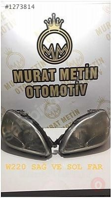 W220 SAĞ-SOL FAR
