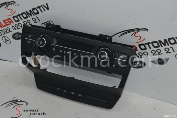 2007 2014 BMW X5 İÇ KLİMA KONTROL ÜNİTESİ 916568301