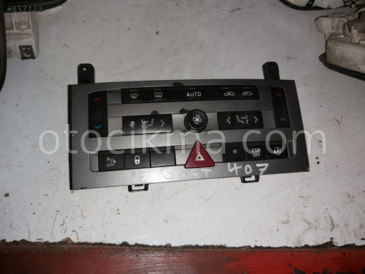 PEUGEOT 407 KLİMA KONTROL PANELİ GÜÇMANLAR OTO