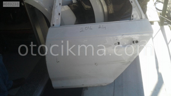 audi a4 sol arka kapı 2015-19 orjinal çıkma parça