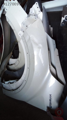 toyota land cruiser çıkma sol çamurluk yeni kasa