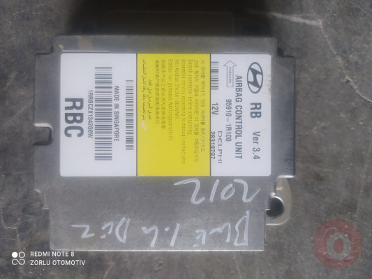 Hyundai Accent blue çıkma orjinal airbag beyni 2012