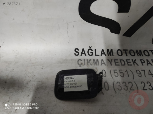 OEM; 1H0010085C VW GOLF-3 ÇIKMA  DEPO KAPAĞI