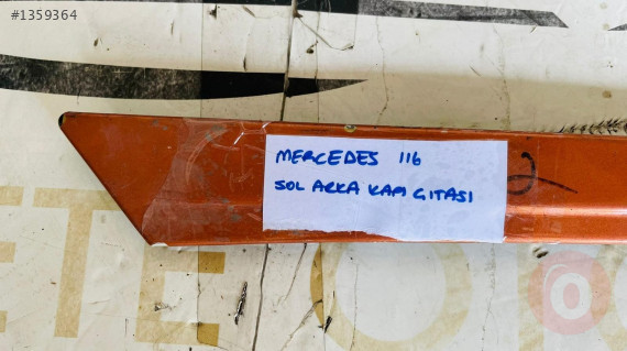 MERCEDES 116 SOL ARKA KAPI ÇITASI ORİJİNAL ÇIKMA