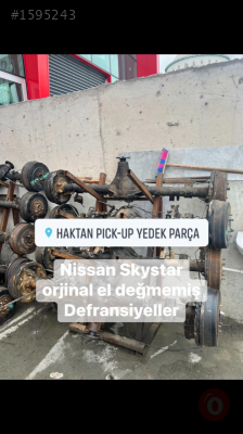 Haktan Pick Up Nissan Skystar defransiyel
