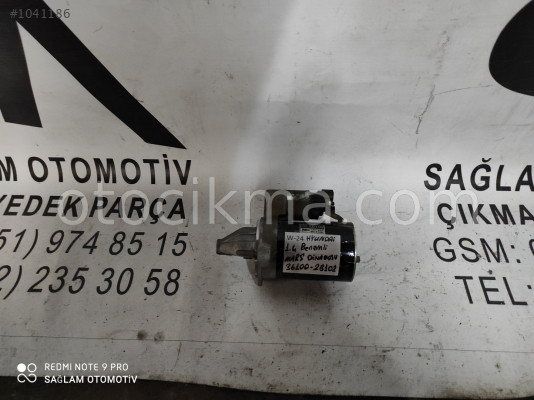 OEM;36100-2B102 HYUNDAİ İ20 BENZİNLİ MARŞ DİNAMOSU
