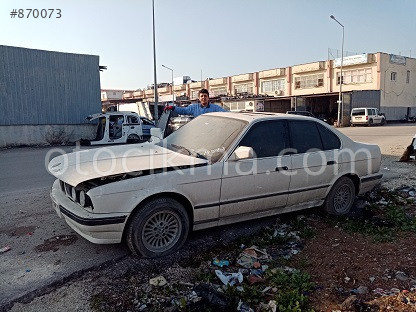BMW 5.20 E34 SOL ARKA KAPI DOLU HATASIZ BEYAZ 1990 1994