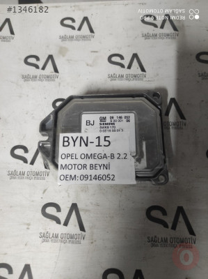 OEM; 09146052  OPEL OMEGA-B 2.2 ÇIKMA  MOTOR BEYNİ
