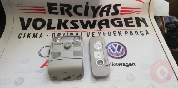 Passat b6 b7 cc tavan lambası sanruflu