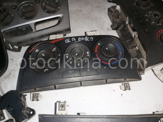 FİAT DOBLO GENİŞ AİLE KLİMA KONTROL PANELİ GÜÇMANLAR OTO