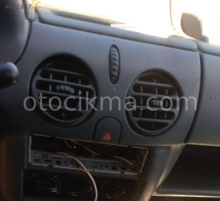 2003 model renault kangoo 1.9 çıkma orta menfezler