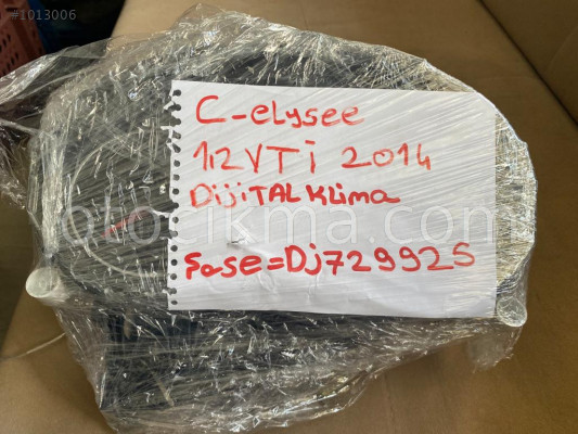 Citroen celysee dişital klima paneli orjina