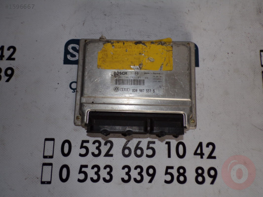 ÇIKMA AUDI A4 1.8 BOSCH ECU MOTOR KONTROLÜ 0 261 204 182-183