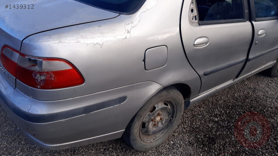fiat albea kesme sağ arka çamurluk