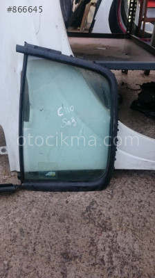 RENAULT CLİO 2 SEDAN SAĞ ARKA KELEBEK CAMI FİTİLLİ KOMPLE ORJİNAL