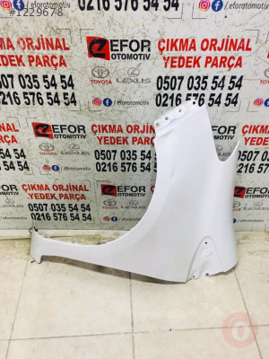 TOYOTA YARİS SOL ÖN ÇAMURLUK ORJİNAL ÇIKMA YEDEK PARÇA 12-18