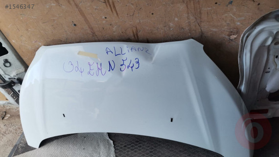 FORD CUSTOM MOTOR KAPUTU BEYAZ ÇIKMA ORİJİNAL 2018-2022