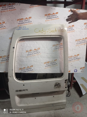 Volkswagen Caddy - Seatinca Sol Arka Bagaj Kapağı 1995-2003