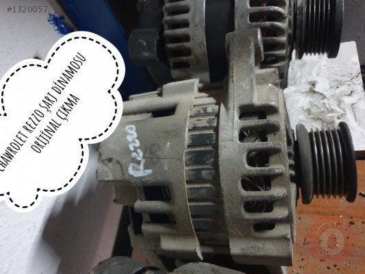 ÇIKMA CHEVROLET REZZO ŞARJ DİNAMOSU ORJİNAL ÇIKMA