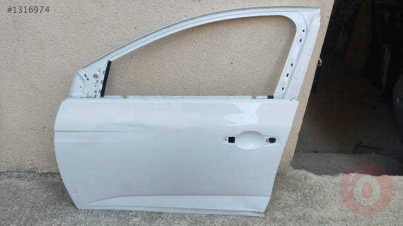 RENAULT MEGANE 4 SOL ÖN KAPI BEYAZ ÇIKMA ORİJİNAL