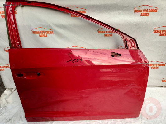 Seat leon sağ ön kapı orijinal kırmızı