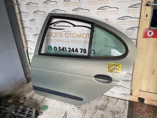RENAULT MEGANE 1 SOL ARKA KAPI CAMI 1998-2002 MODEL ORJİNAL