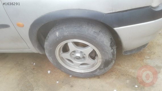OPEL CORSA B 175 70 13 JANT LASTİK TAKIMI. OTO ERKAN ÜNYE