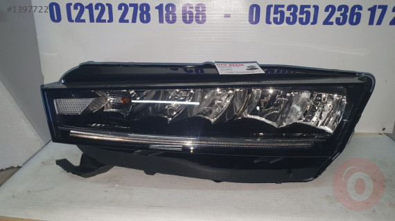 SKODA OKTAVİA 2020 SOL FAR SIFIR(LEDLİ)