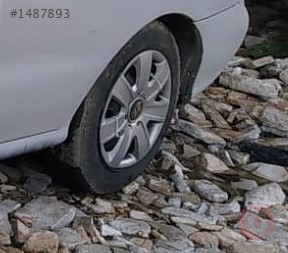 1996 hyundai elantra 1.8 otomatik çıkma sol arka jant lastik