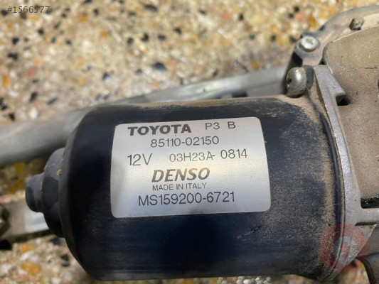 2006 TOYOTA COROLLA CAM SİLGİ MOTORU HATASIZ ORJ ÇIKMA