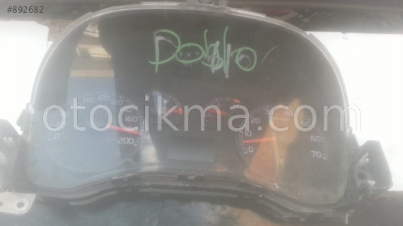 ÇIKMA FİAT DOBLO GÖSTERGE SAATİ