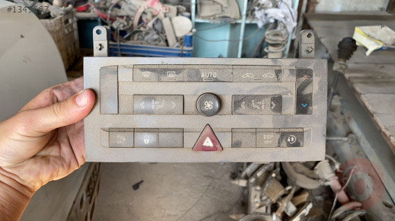 PEUGEOT 407 KLİMA KUMANDA PANELİ ORJİNAL ÇIKMA 2004-2010 MOD