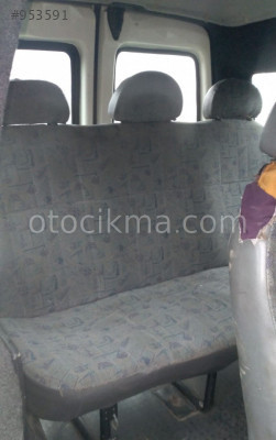 2002 model peugeot expert 1.9 dizel çıkma arka takım koltuk