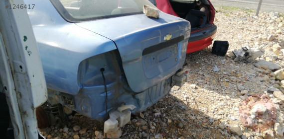 chevrolet kalos sedan 1.4 çıkma bagaj kapağı.