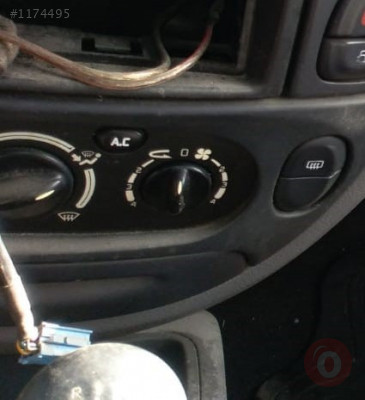 2002 model renault megane 1 coupe çıkma klima kontrol paneli