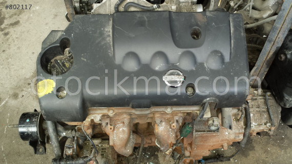 NİSSAN ALMERA  ÇIKMA MOTOR KOMPLE MEVCUTTUR.