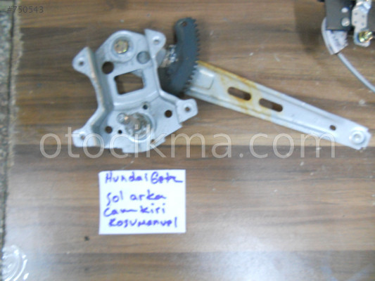 HYUNDAİ GETZ SOL ARKA CAM KİRİKOSU MANUEL ORJİNAL ÇIKMA