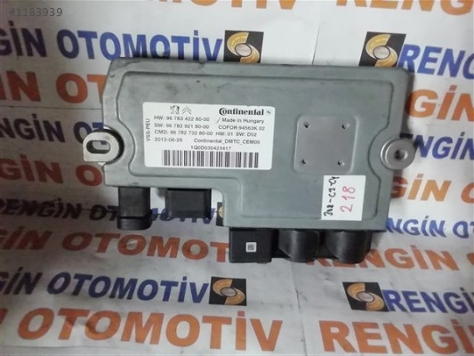 PEUGEOT CİTROEN 308 C3 C4 START STOP BEYNİ 9678342280-00