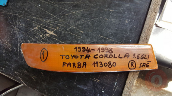 1994-1998 COROLLA SAĞ SOL SİNYAL TOYOTA ORJİNAL ÇIKMA PARÇA