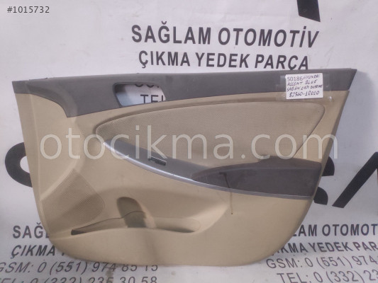 HYUNDAİ ACCENT BLUE SAĞ ÖN KAPI DÖŞEME OEM:82360-1R010