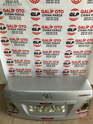 Toyota Corolla Dolu Bagaj Kapağı Hatasız Orjinal Çıkma