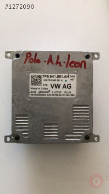VOLKSWAGEN SEAT AUDİ SKODA FAR BEYNİ 7P5 941 591AH