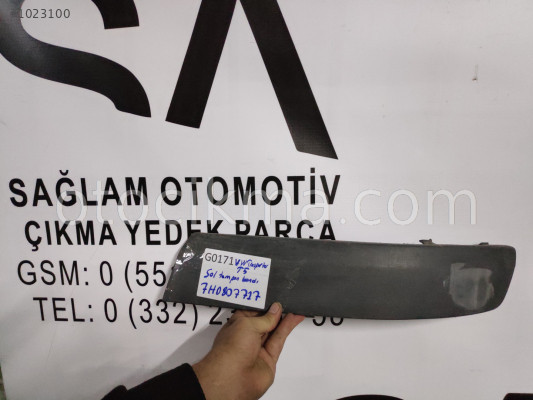 OEM; 7h0807717 VOLKSWAGEN TRANSPORTER T5 SOL TAMPON BANDI