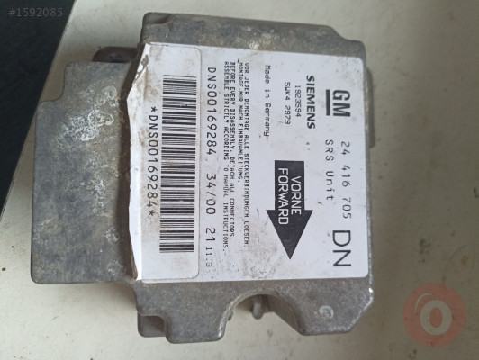 Opel astra g bertone alrbag beyin 24416705