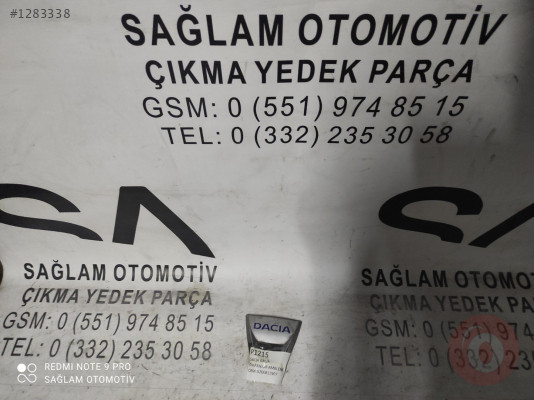 OEM; 8200811907  DACİA GRUP ÇIKMA  ÖN PANJUR AMBLEMİ
