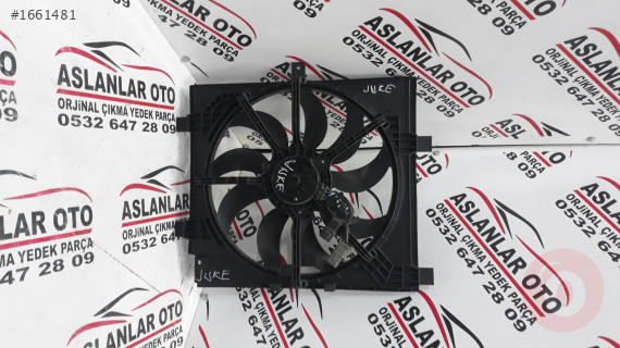 NİSSAN JUKE 2014 MODEL FAN DAVLUMBAZI KOMPLE