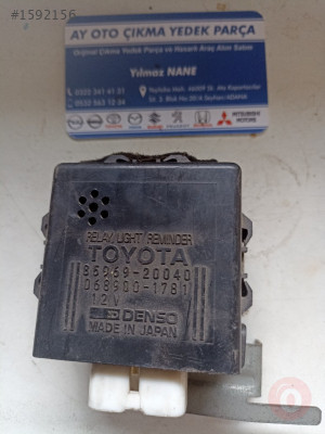 Toyota Corona Avensis ışık rolesi